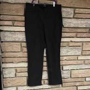 Reitmans Black Patterned Top